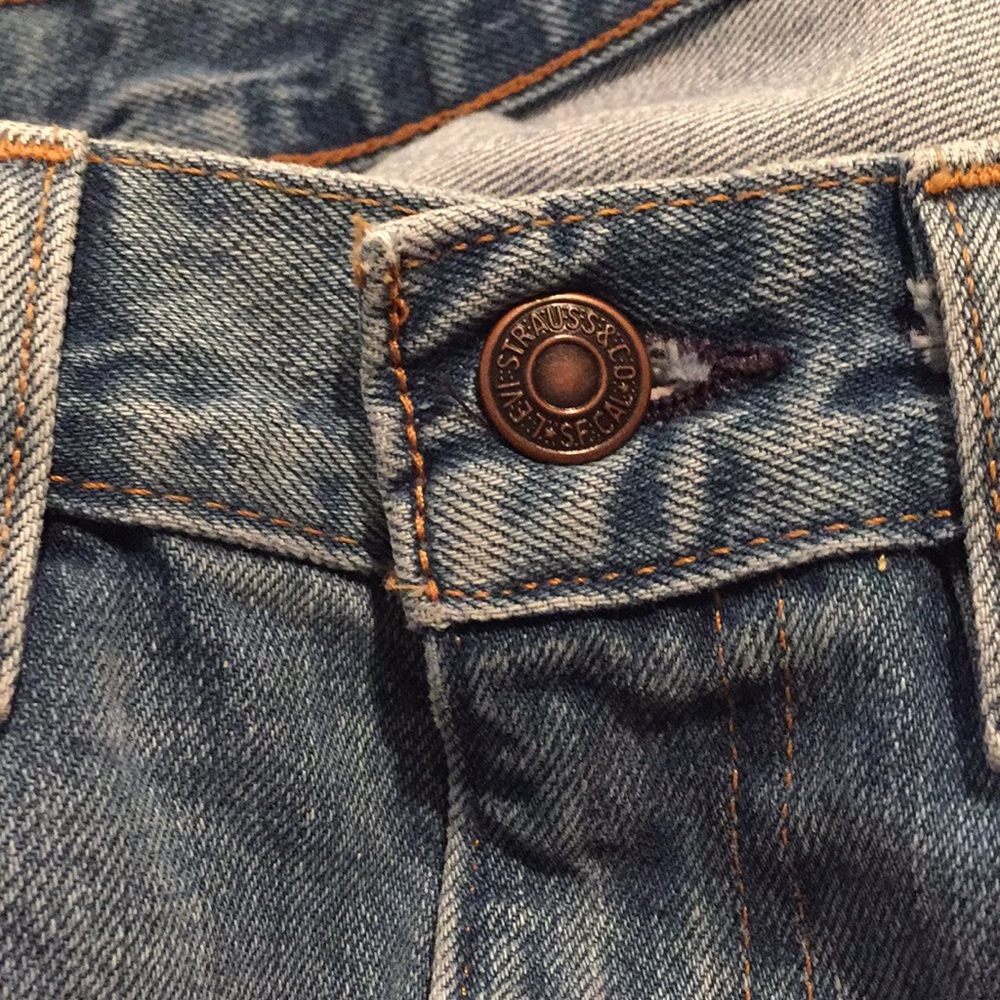 NWT Levi’s 517 Bootcut Cropped Jeans high rise - Picture 8 of 8